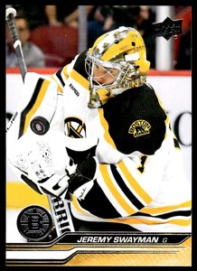 2023-24 Upper Deck Series 1 Jeremy Swayman #15