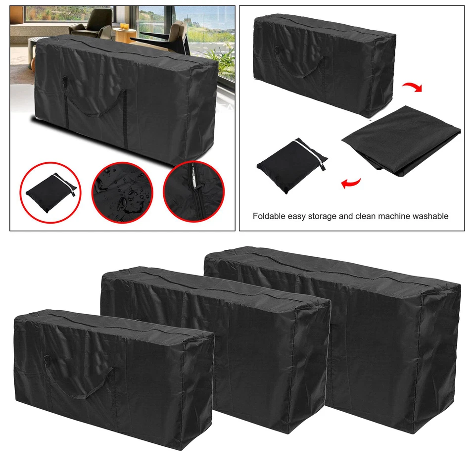 Heavy Duty Waterproof Christmas Tree Storage Bag Cushions Cover with Handles - Image 1 of 1