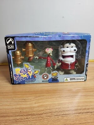  Ren and Stimpy Fire Dogs Figure  Wizard World Collector's Club Exclusive 2004 - Image 1 of 4