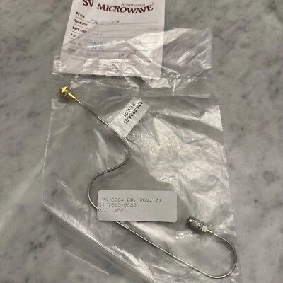 Adaptador SV Microondas SV7015-0628 174-6784-00 D/C 1452 SMA Tektronix Foto 1 de 4