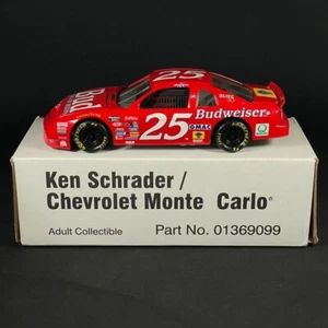 Revell 1991 NASCAR 1:24 #25 Kenny Schrader Budweiser Chevrolet Monte Carlo MIB - Picture 1 of 9
