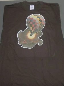 VINTAGE IRON-ON NEW T-SHIRT MD-MEDIUM HOT AIR BALLOON - Picture 1 of 4