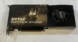 ZOTAC GeForce GTX 285 DirectX 10 ZT-285E3LA-FSP 1GB 512-Bit GDDR3 NS P4F - Picture 1 of 5