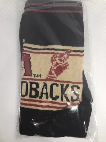 Arizona Diamondbacks Crazy Black Socks Sealed Cover