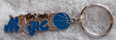 NBA Basketball Orlando Magic Vintage Logo 2.2 x .75 Inch Keychain Cover