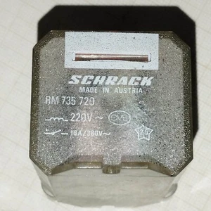 Relais SCHRACK RM735720 220 V Ac 10A / 380V RM 735720 3 RT RL42 - Imagen 1 de 10