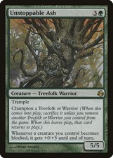 Unstoppable Ash Morningtide PLD Green Rare MAGIC THE GATHERING CARD ABUGames