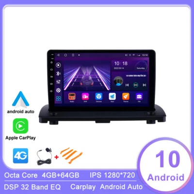 9"Android 12 Car Stereo Radio for Volvo XC90 2004~14 GPS NAVI Carplay DSP 4+64GB Foto 1 de 4