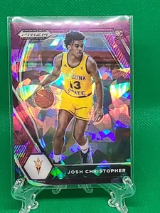 Josh Christopher No. 22 21-22 PRIZM DRAFT PICKS PURPLE CRACKEDICE ROOKIE 118/149 - Picture 1 of 3