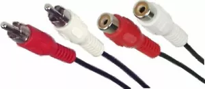 Kabel Verlängerung 1,50m - Cinchstecker Buchsen -- Chinch Stereo - Picture 1 of 1