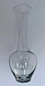 Etched Fine Bud Vase Small 7.75" Tall - Bild 1 von 6