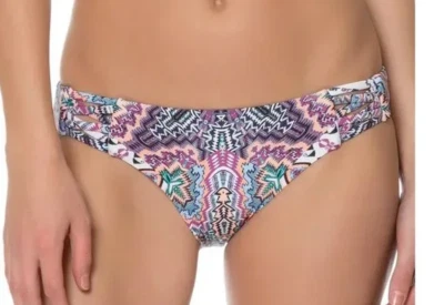 Nuevo Braguita de Bikini Red Carter Para Mujer XS Southwestern Bohemia Entrecruzada Nylon Foto 1 de 4