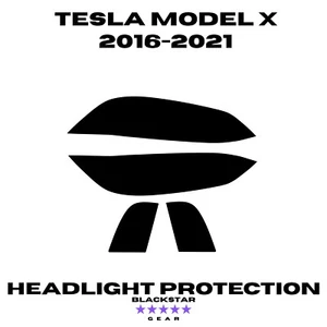 Fits Tesla Model X 2016-2021 Paint Protection TPU PPF Pre-Cut Kit Easy Install - Picture 1 of 4