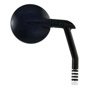 Performance Machine Moto Motorcycle Round Vision Mirror Assembly Contrast Cut - Picture 1 of 1
