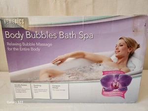 HoMedics BA-M200 2011 burbujas corporales baño spa blanco R17 - Imagen 1 de 12