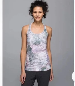 Lululemon Größe 6 cooles Racerback Tank Sugar Crush Multi SCMU - Bild 1 von 8