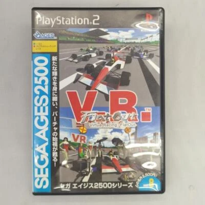 Sega AGES 2500 Series Vol. 8 V.R. Virtua Racing Flat Out PS2 Japan Import - Image 1 of 4