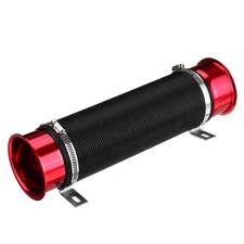 Universal 3'' 76mm Flexible Turbo Short Cold Air Intake Pipe Hose Inlet Tube US