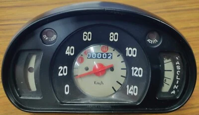 VELOCÍMETRO SEAT/FIAT 600. CRUSCOTTO. SEAT600_10 140 KM/H Foto 1 de 3