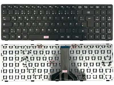 HT-IMEX Deutsche - Tastatur Keyboard kompatibel für Lenovo Ideapad 100-15IBD - Notebook