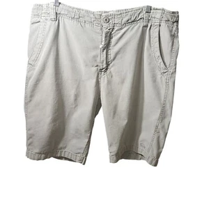 Buffalo David Bitton Mens Beige Cargo Shorts Size 38 Cotton Casual Wear With Poc - Picture 1 of 6