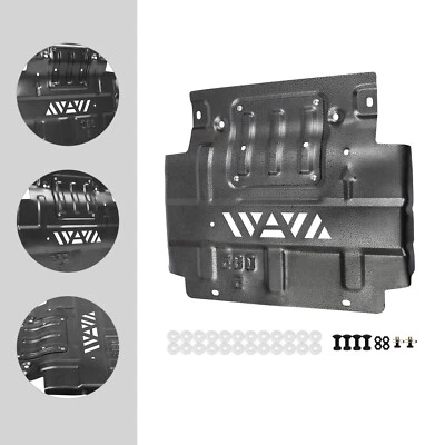 Front Engine Splash Shield For 2018-2022 Ford F-150 Lower Air Deflector Black Foto 1 de 4