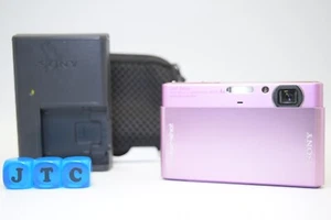 [Exzellent 5] Sony DSC-T77 Pink Digitalkamera 10.1MP Japanische Sprache - Bild 1 von 20