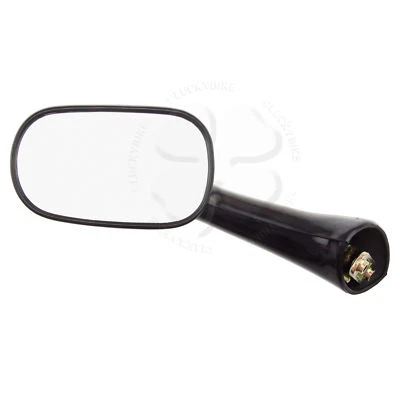 Espejo retrovisor negro para Honda CBR 600 F2 Hurricane VFR 750 800 vidrio manual izquierdo Foto 1 de 3