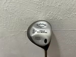 Callaway War Bird Great Big Bertha Ruger Titanium 9* Driver Firm Flex - Picture 1 of 12