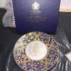 Royal Worcester Sovereign Plate 20cm Limited Edition Golden Jubilee No. 3694