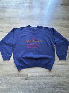 Vintage Structure Sweater Mens L/M Crew Neck Heavyweight - Picture 1 of 3