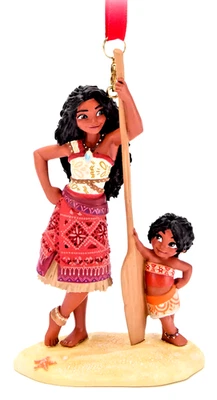 Disney Parks 2025 Moana and Simea BOXED Christmas Ornament - Image 1 of 4