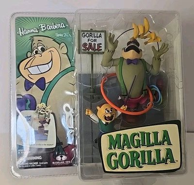 Hanna Barbera Magilla Gorilla Mr. Peebles Cartoon Figures McFarlane 2006 NEW - Image 1 of 4