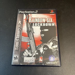 Playstation 2 Tom Clancys Rainbow Six: Lockdown Sony PS2 Tested Complete - Picture 1 of 5