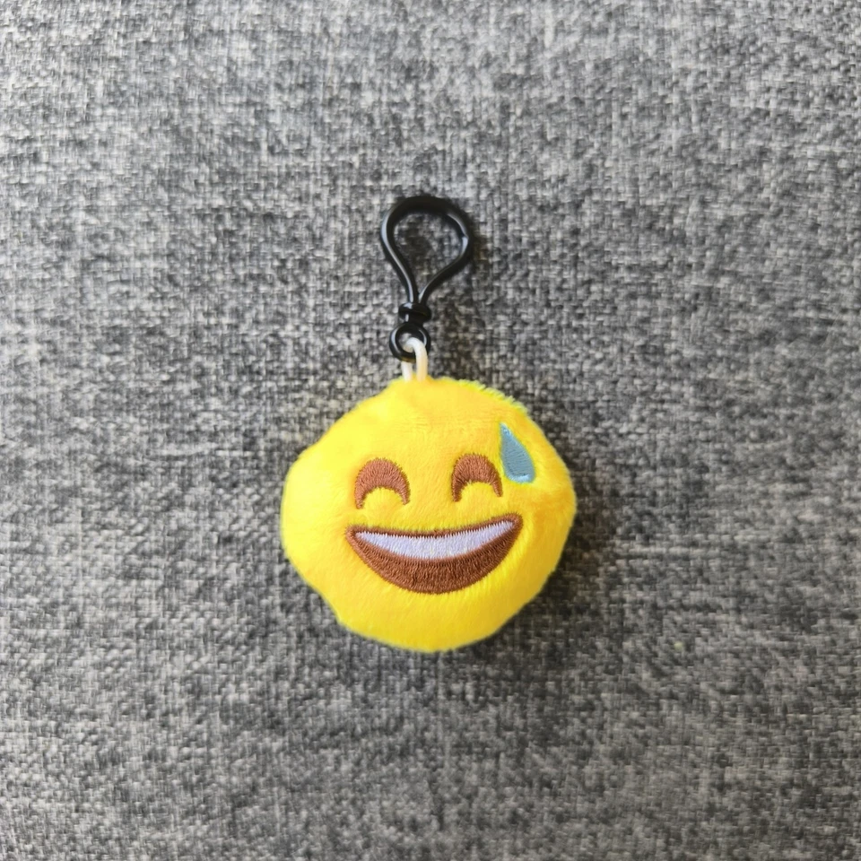 PORTACHIAVI EMOJI EMOTICON FACCINA GADGET ACCESSORI IDEA REGALO CIONDOLO - Immagine 1 di 1