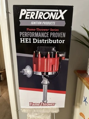 Pertronix Distr HEI se adapta a Chevy SB/BB tapa roja se adapta a Chevy SB/BB D1061 Foto 1 de 4