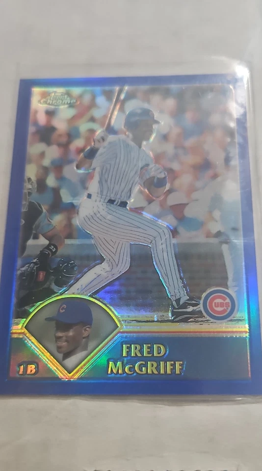 2003 Topps Chrome - Fred McGriff #22 Refractor /699 - Image 1 of 1