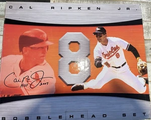 2007 Cal Ripken Jr  Bobblehead Set (3) HOF Baltimore Orioles Streak BD&A BOX HTF - Picture 1 of 10