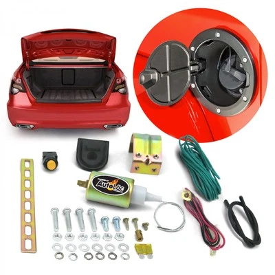 Power Trunk Hatch Tonneau Gas Cap Release 15lb Power Solenoid Kit Latch 12 Volt - Image 1 of 4