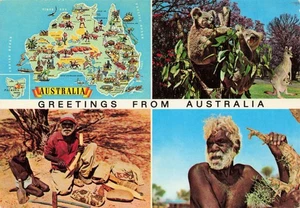 Greetings from Australia Vintage Postcard - Bild 1 von 2