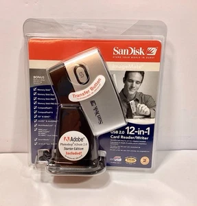 SanDisk ImageMate USB 2.0 12-in-1 Card Reader/Writer SDDR-89-A15 - Picture 1 of 2