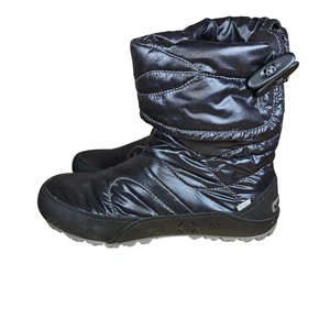 Botas de nieve altas Merrell para mujer negras talla 8,5 aisladas resistentes al agua nuevas sin etiquetas - Imagen 1 de 8