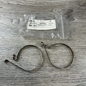 Lote de 2 bandas de freno Husqvarna 503718701 originales OEM - Imagen 1 de 4