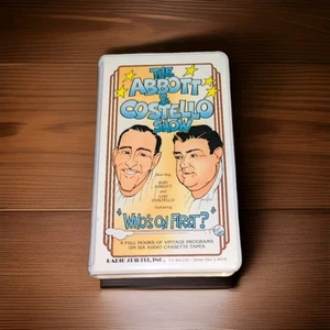 THE ABBOTT AND COSTELLO SHOW WHO'S ON FIRST CASSETTE SET RARE VINTAGE RADIO - Picture 1 of 3