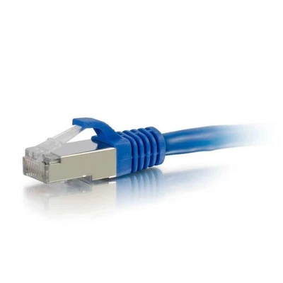 C2G 00803 15ft Cat6 Ethernet Cable - Snagless Shielded (STP) - Blue - Image 1 of 4