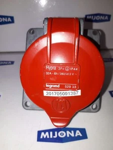 legrand 529 33 HYPRA 3P+ IP44 32A - 6 h / 380/415V - Imagen 1 de 3