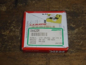 (M1) Yamaha YZ250 YZ 250 1999 - 2016  RIK Piston Ring  Cr250  Rm250 - Picture 1 of 3