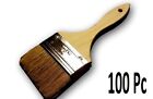 Lot of 100 3" Chip Brush Brushes Perfect for Adhesives Paint Glue Touchup 3 Inch