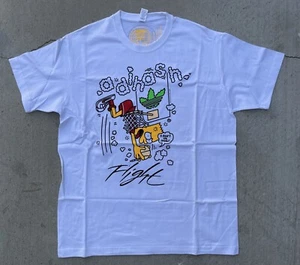 Bootleg Bart Simpson ‘It Ain’t The Shoes’ T-Shirt Tee (White) LARGE Adihash - Picture 1 of 5