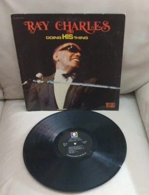 Ray Charles Doing His Thing ABCS 695 Vinyl LP Record Album - Image 1 of 4